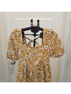 Magnolia Women's Yellow and Multi Blous